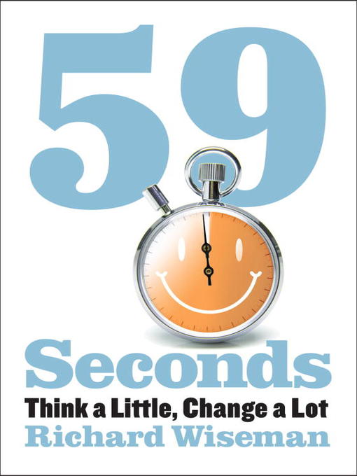 Title details for 59 Seconds by Richard Wiseman - Available